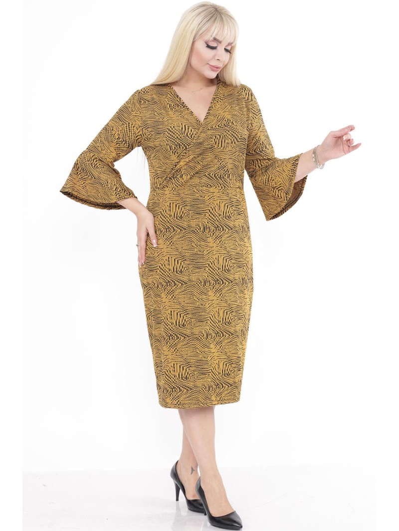 Täpiline kollane kleit Täpiline kollane kleit