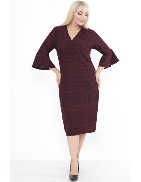 Marga bordinė suknelė