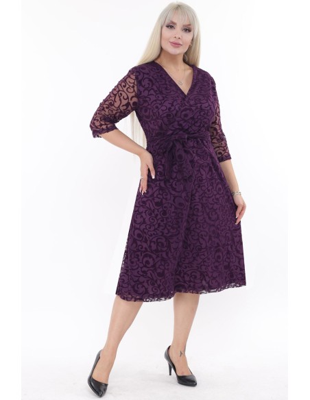 Elegantne lilla kleit