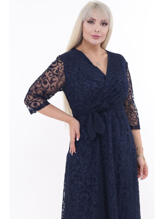 Tumši zila kleita 2