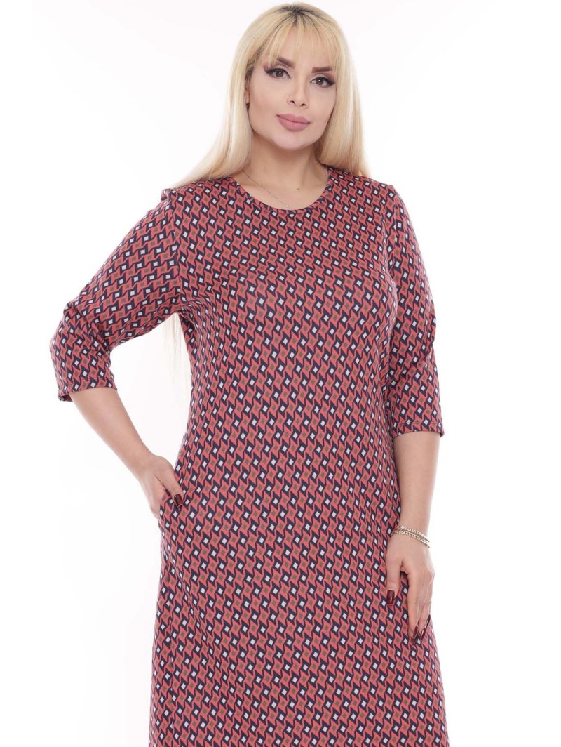 Raštuota suknelė su ornamentais Raštuota suknelė su ornamentais