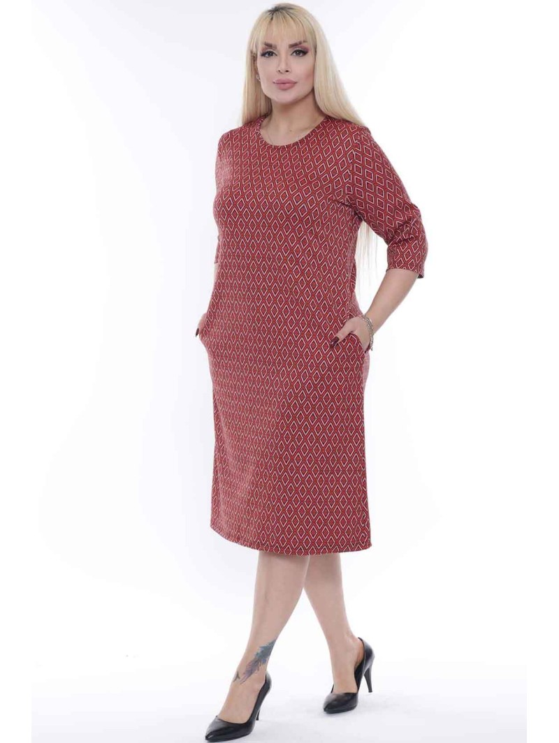 Rakstaina kleita ar ornamentiem Rakstaina kleita ar ornamentiem