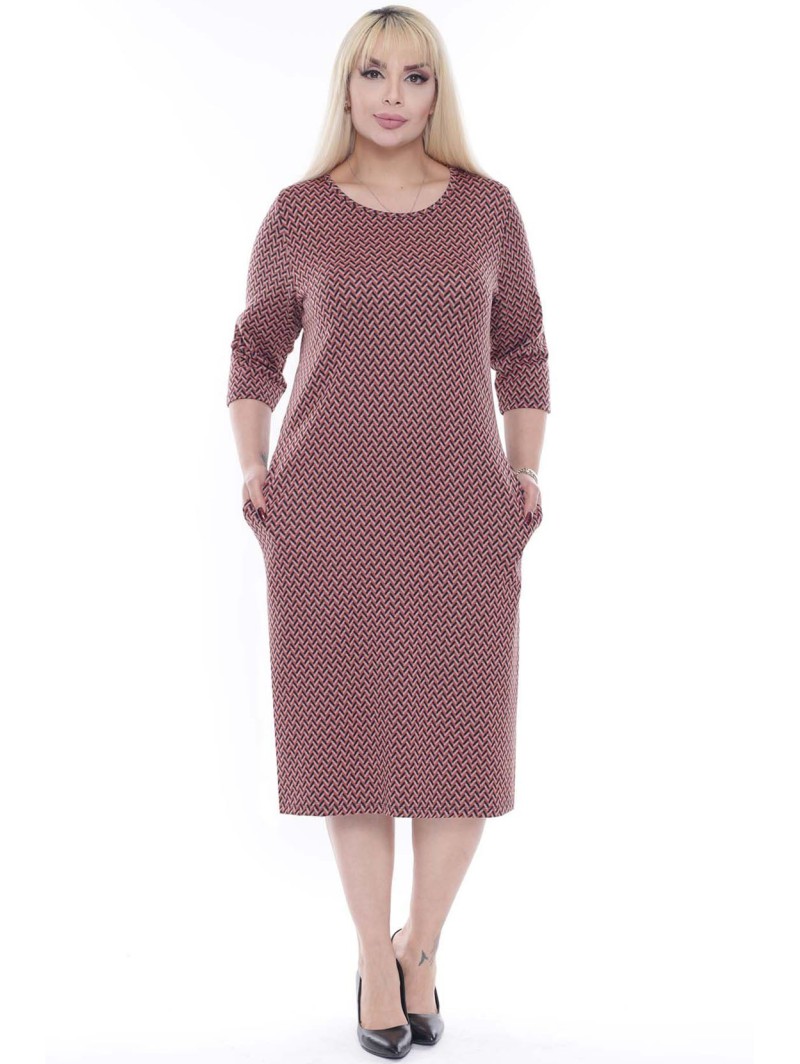 Платье с орнаментом Платье с орнаментом