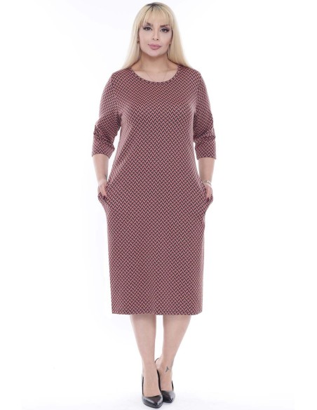 Платье с орнаментом