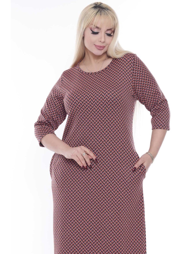 Платье с орнаментом Платье с орнаментом