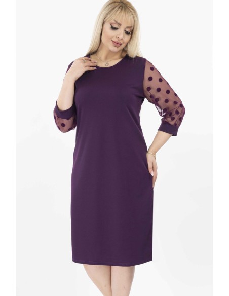 Lilla pallidega kleit