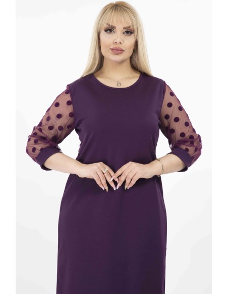 Lilla pallidega kleit