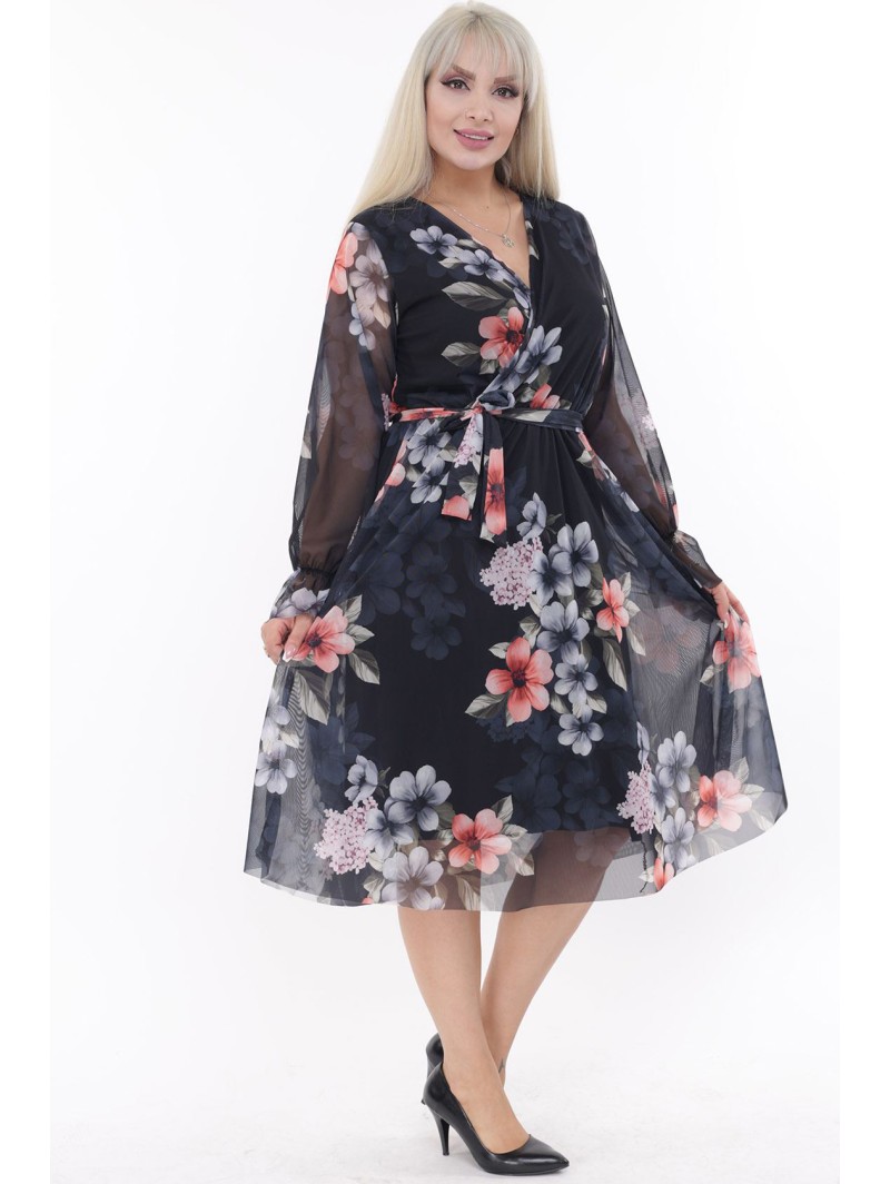 Ziedu kleita ar lenciņu Ziedu kleita ar lenciņu