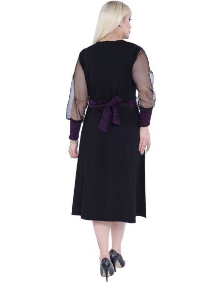 Elegantne kaelusega kleit