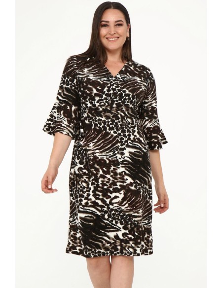 Клетчатое платье