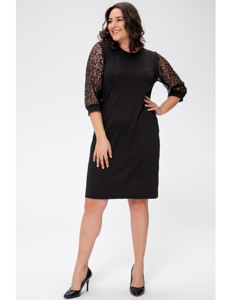 Черное элегантное платье