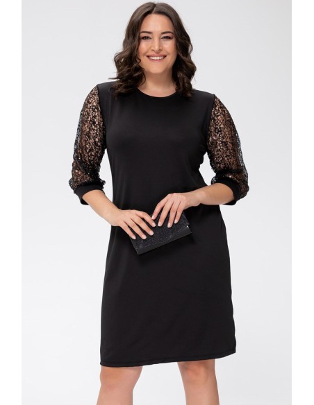 Must elegantne kleit