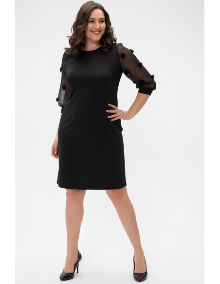 Must elegantne kleit