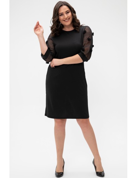 Must elegantne kleit