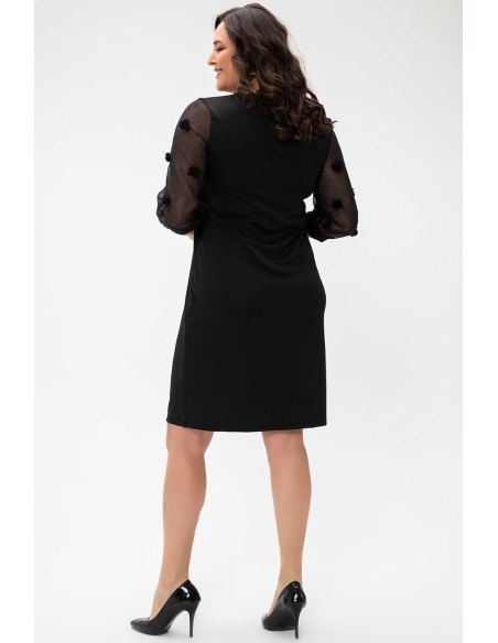 Must elegantne kleit