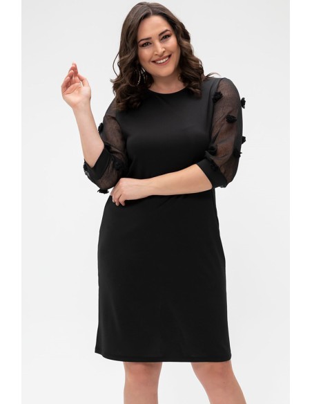 Must elegantne kleit