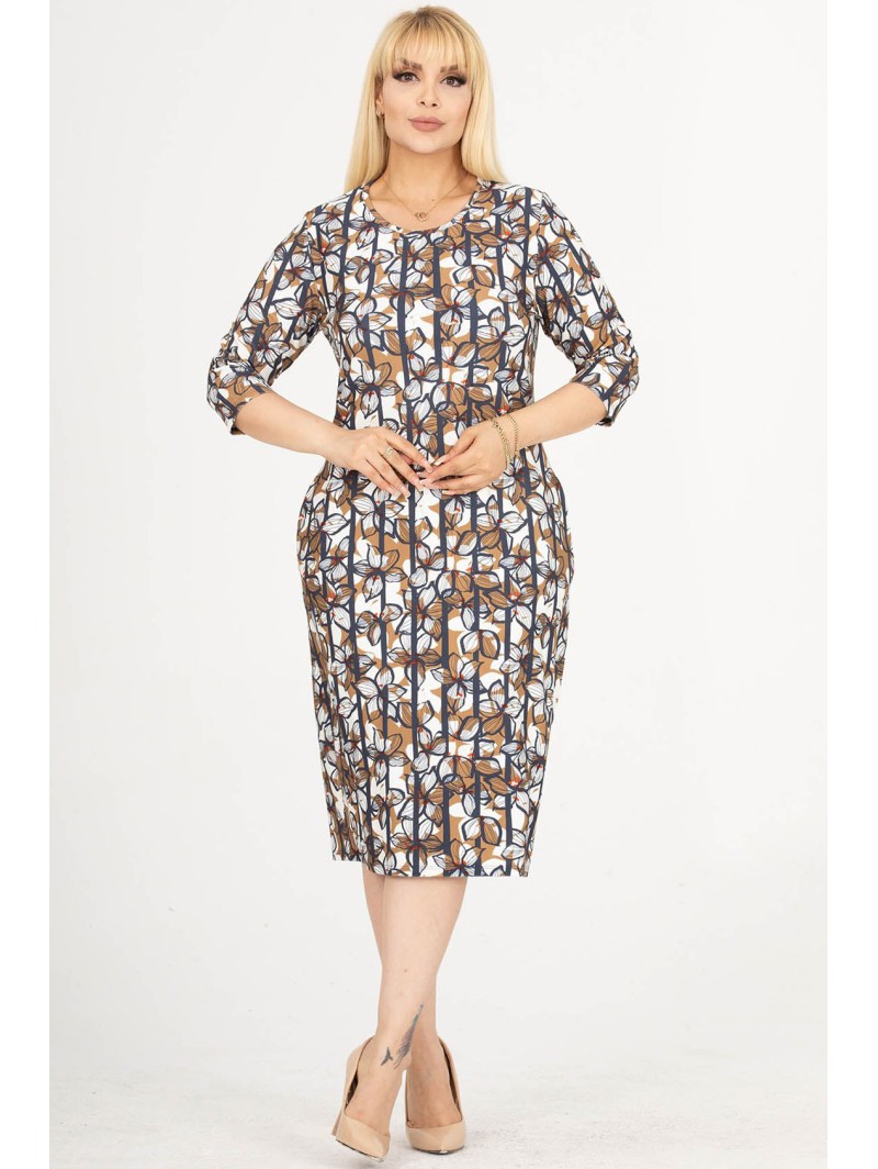 Платье с узорами Платье с узорами