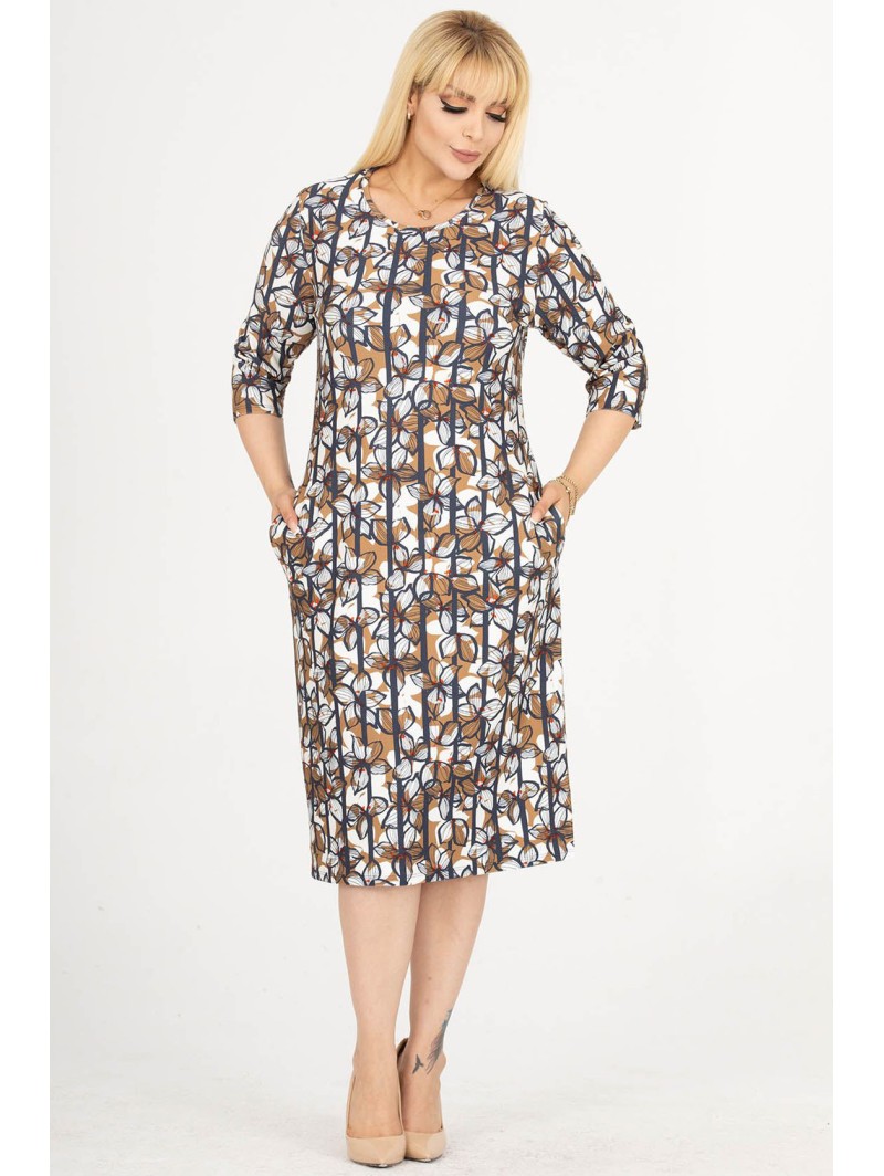 Платье с узорами Платье с узорами