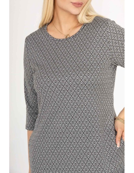 Платье с орнаментом