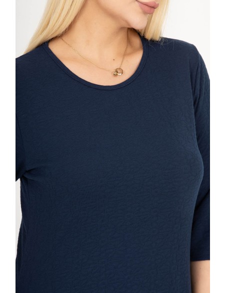 Tamsiai mėlyna suknelė