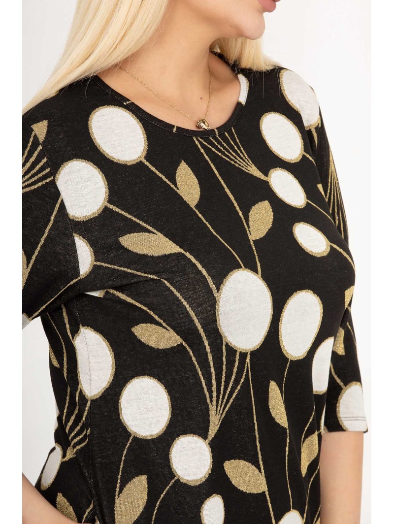 Klassikaline mustritega kleit Klassikaline mustritega kleit