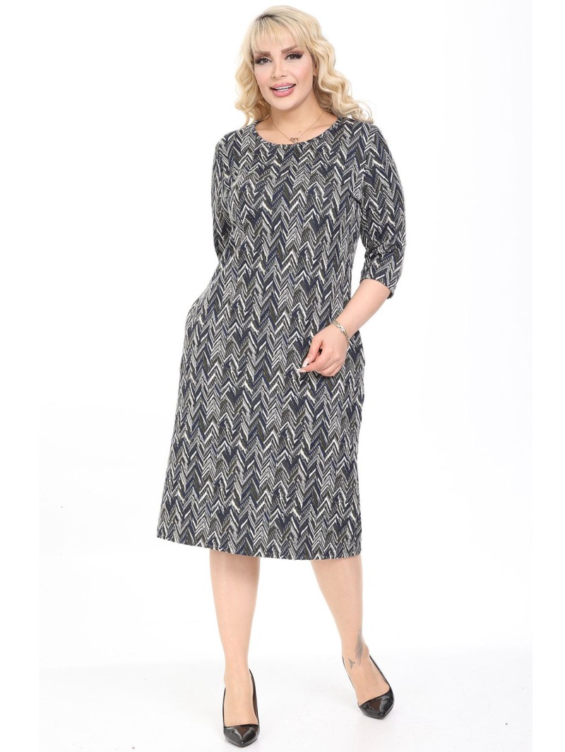 Kalasabamustriga kleit Kalasabamustriga kleit