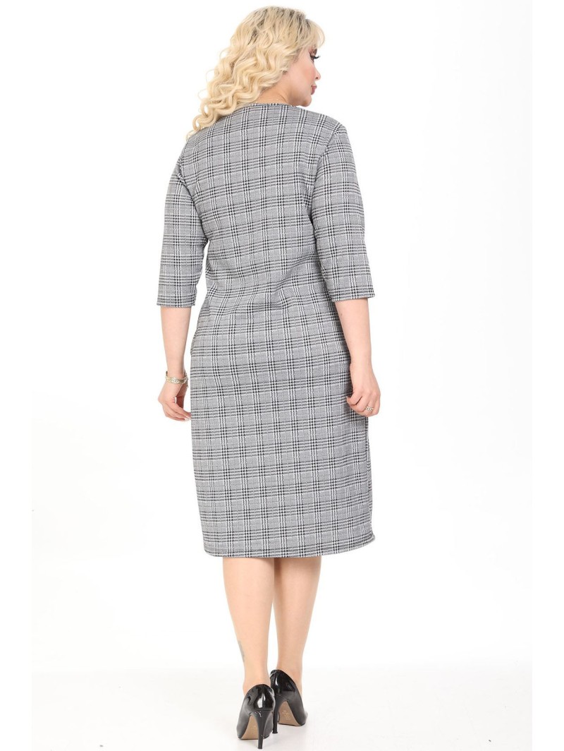 Rūtainu kleita ar kabatām Rūtainu kleita ar kabatām