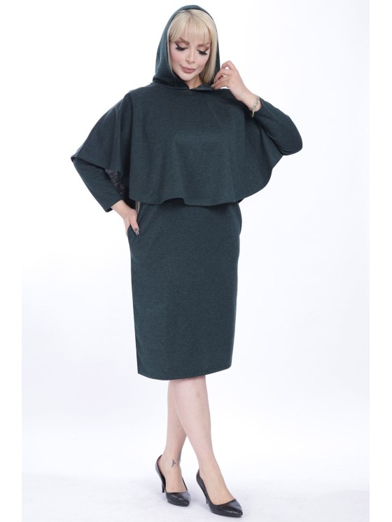 Платье с накидкой 2