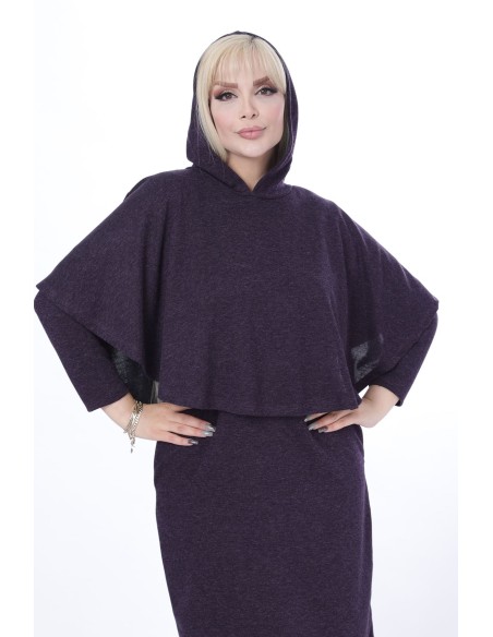 Suknelė su apsiaustu