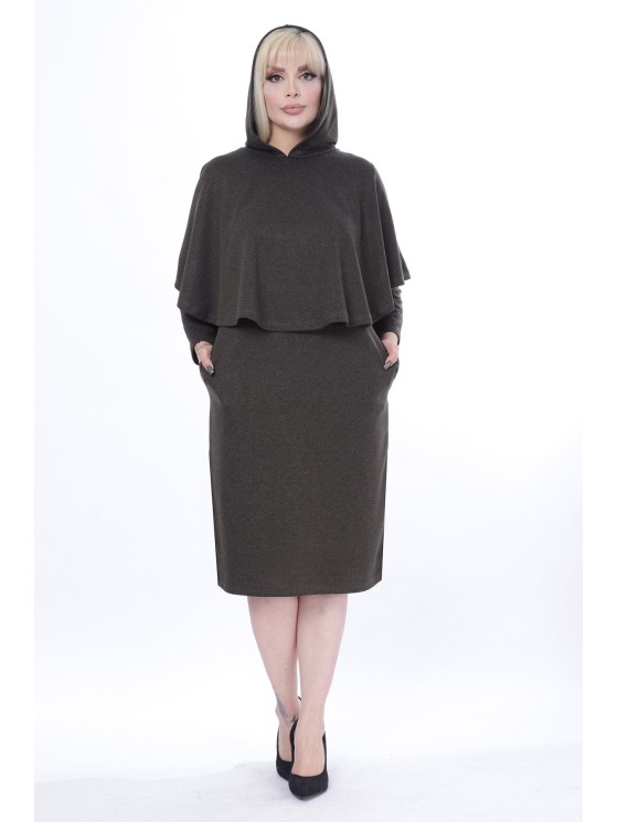 Платье с накидкой 2