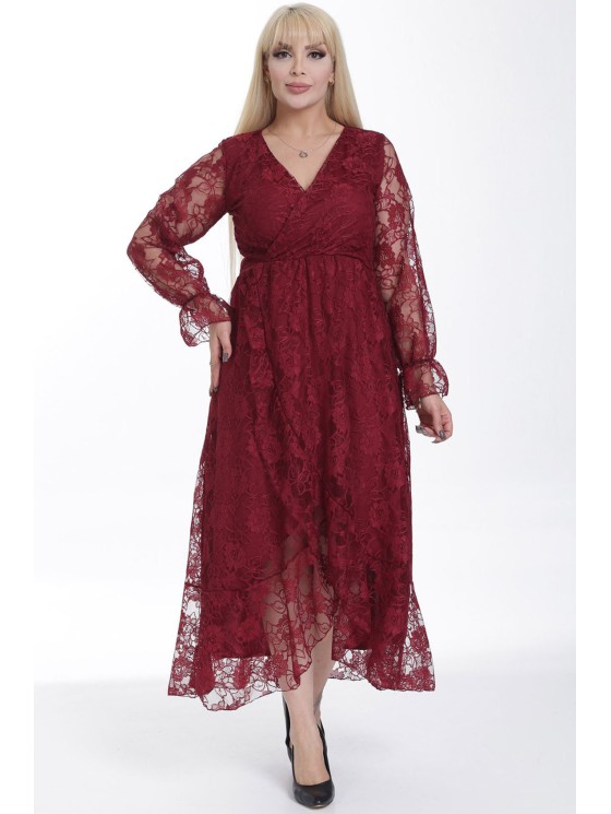 Gara kleita ar mežģīnēm