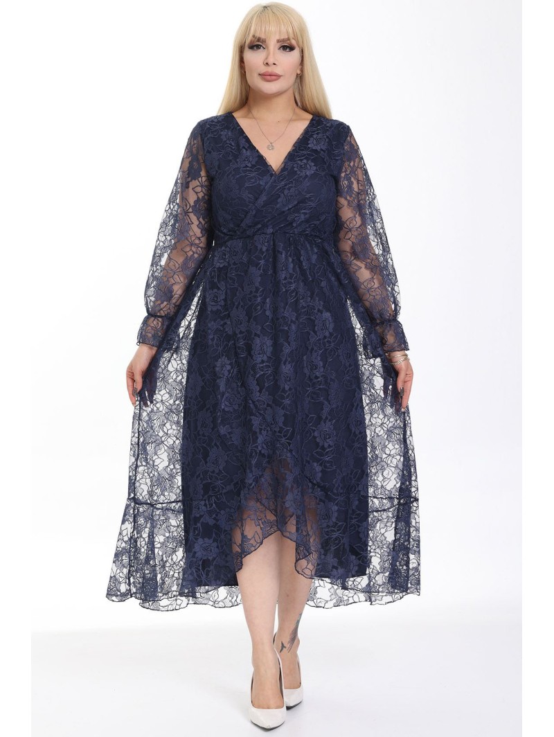 Длинное платье с кружевом Длинное платье с кружевом