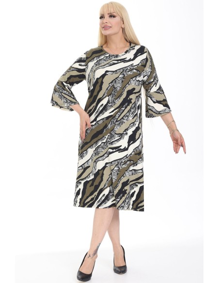 Платье с узорами