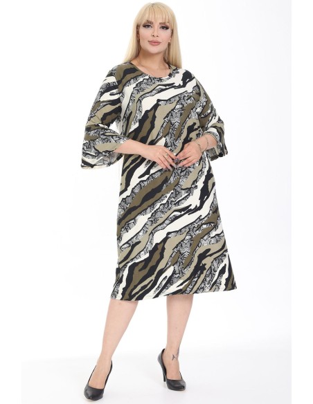 Suknelė su raštais