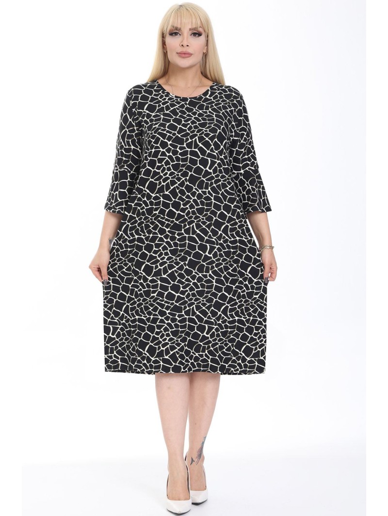 Черно-белое платье Черно-белое платье