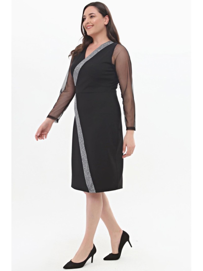 Elegantiška juoda suknelė