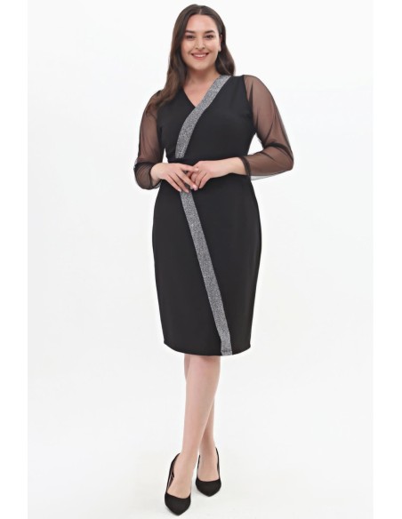 Elegantiška juoda suknelė