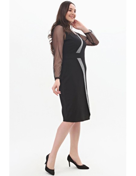 Elegantne must kleit