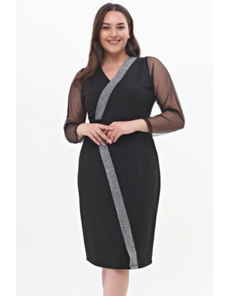 Elegantiška juoda suknelė