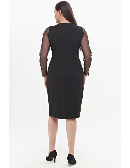 Elegantiška juoda suknelė