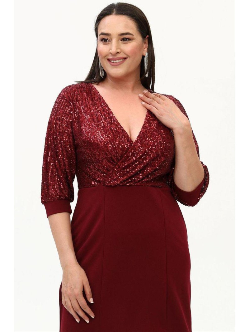 Красивое платье с чешуей