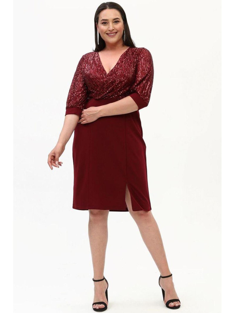 Красивое платье с чешуей