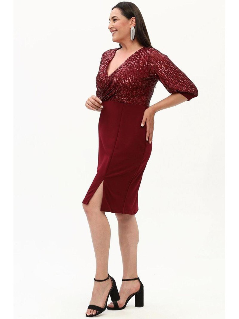 Красивое платье с чешуей