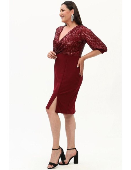 Красивое платье с чешуей