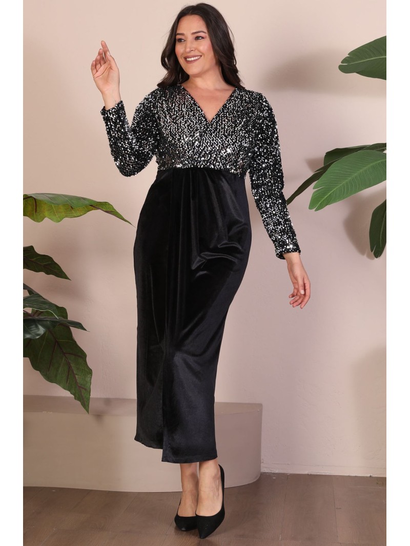 Велюровое платье с чешуей Велюровое платье с чешуей