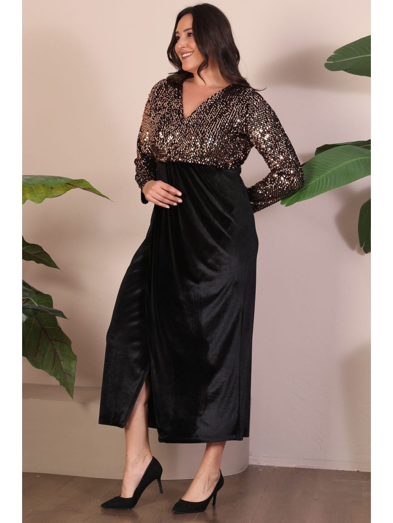 Велюровое платье с чешуей Велюровое платье с чешуей