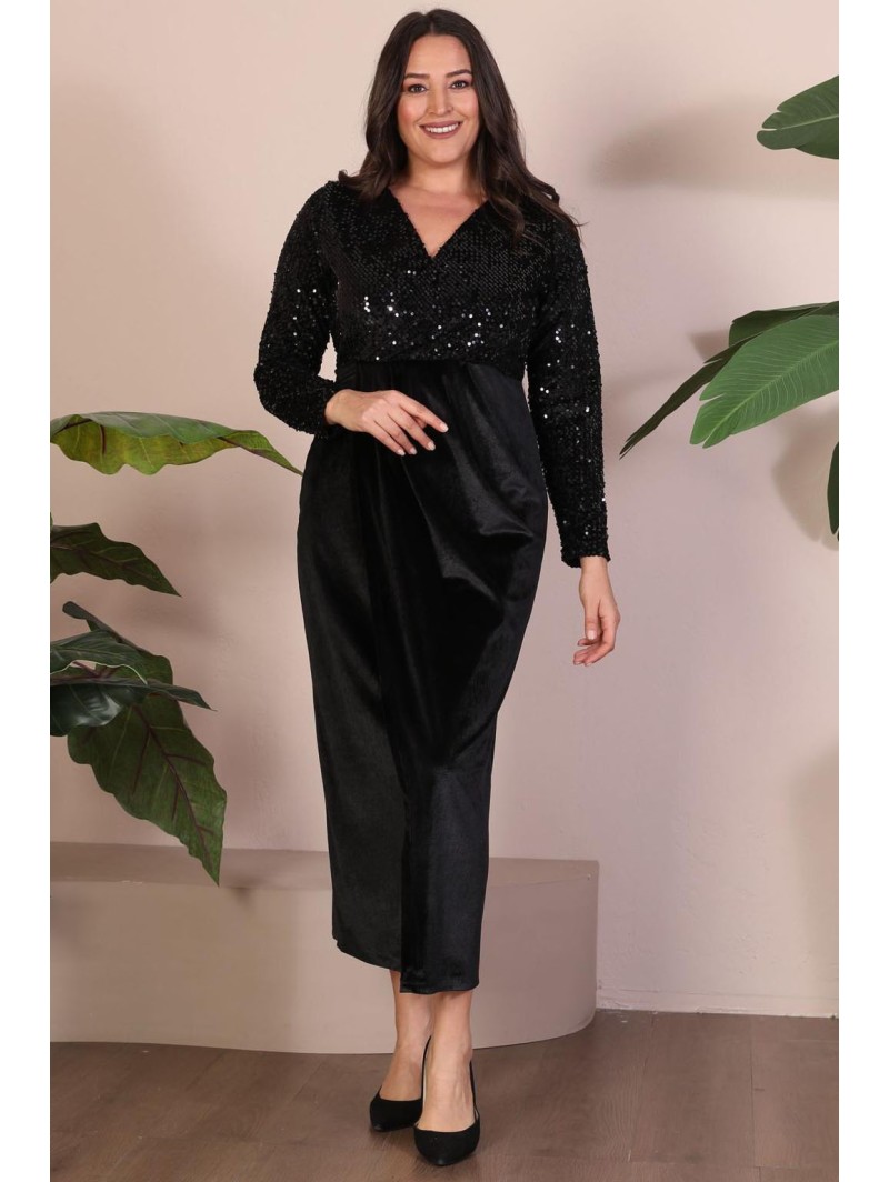 Велюровое платье с чешуей Велюровое платье с чешуей