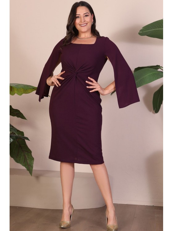 Violetinė suknelė 2