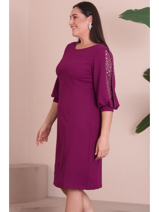 Kleita ar greznām piedurknēm