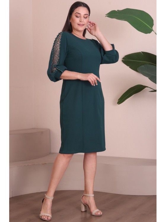 Платье с необычными рукавами 2